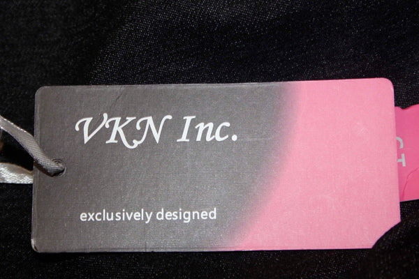 VKN Inc. NEW Sz 15 x 31 Black Denim Cotton Blend Jeans