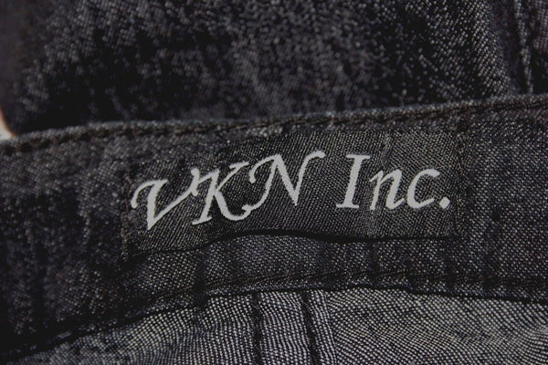 VKN Inc. NEW Sz 15 x 31 Black Denim Cotton Blend Jeans