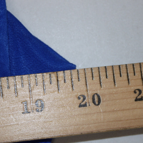 Maeve Dress Sz L Anthropology Royal Blue Open Back Collar 100% Viscose Dress