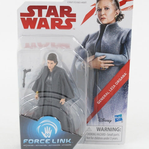Hasbro Star Wars 2017 General Leia Organa Force Link Action Figure