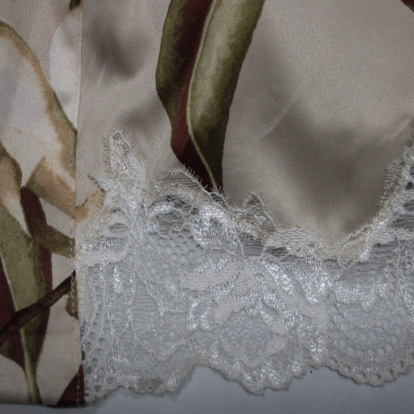 INC NEW $100 Intimates Sz XS Dusty Magnolia Lt Pink Multi Color Poly Robe