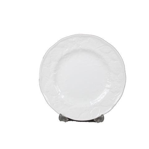 Wedgewood 1988 Strawberry & Vine Bone China White Textured 7" Plate