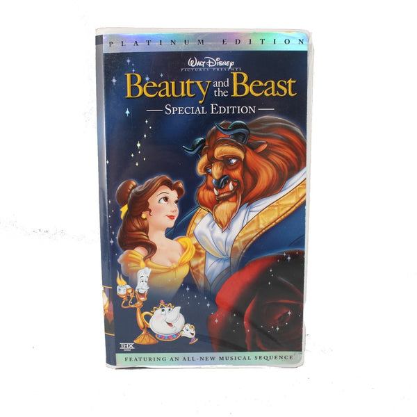 Disney VHS Platinum Edition Beauty And The Beast Special Edition VHS