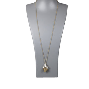 J Crew NEW Goldtone Rhinestones Lobster Closure 30" Ext. 2" Necklace