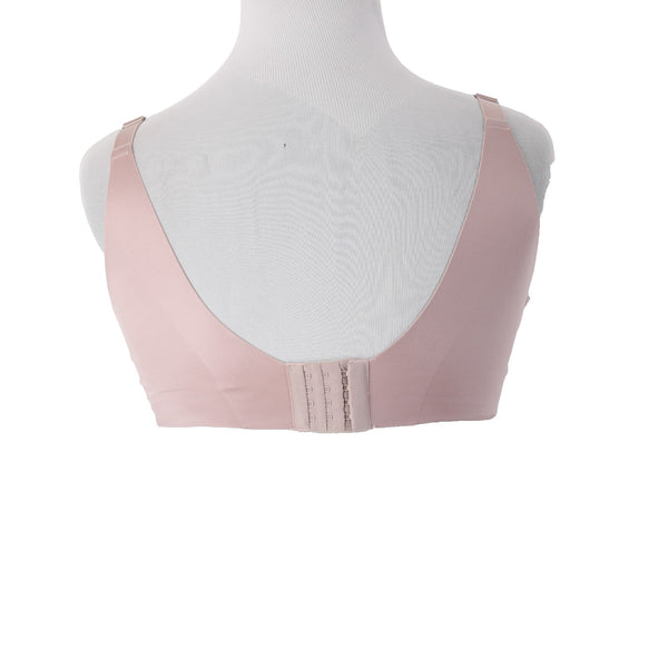 Soma Bra Vanishing Back Sz 38DDD Pink Wired Full Coverage Light Padding Nylon