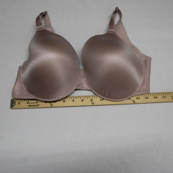 Soma Bra Vanishing Back Sz 38DDD Pink Wired Full Coverage Light Padding Nylon