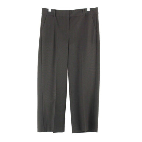 Talbots Sz 8 x 26 Black Dressy Poly Viscose Spandex Trouser Pant