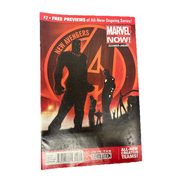 Marvel Now Previews #2  2012 New Avengers Spider-Man Wolverine Comic Book