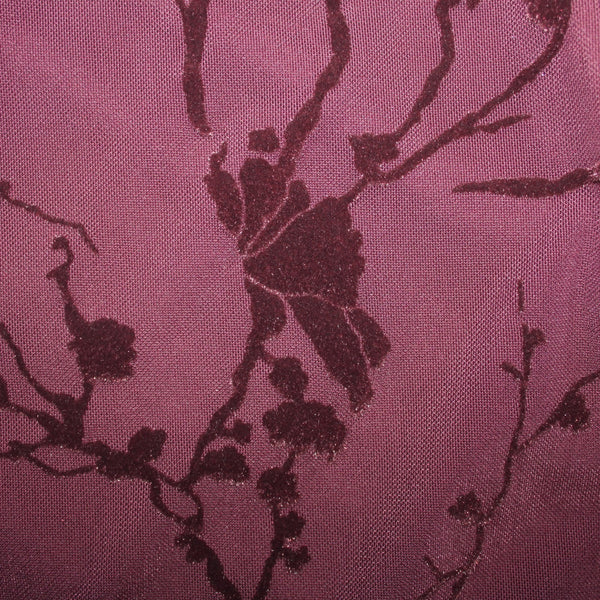 Lauren Ralph Lauren Dress NEW $175 Sz 12 Purple Velour Detail Lined Nylon Dress