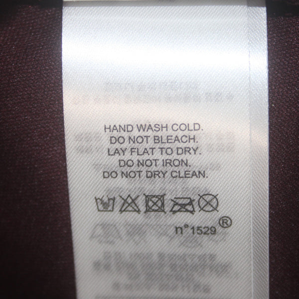 Lauren Ralph Lauren Dress NEW $175 Sz 12 Purple Velour Detail Lined Nylon Dress