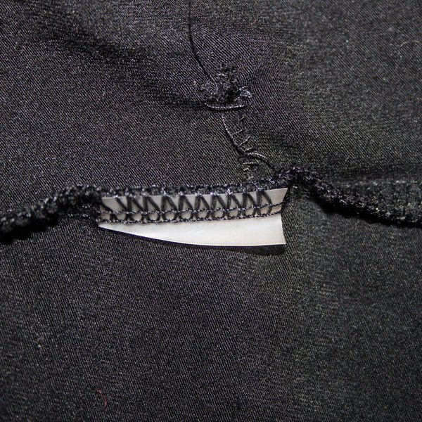 T Alexander Wang Sz L Black Sleeveless Ruched No Fabric Label Dress