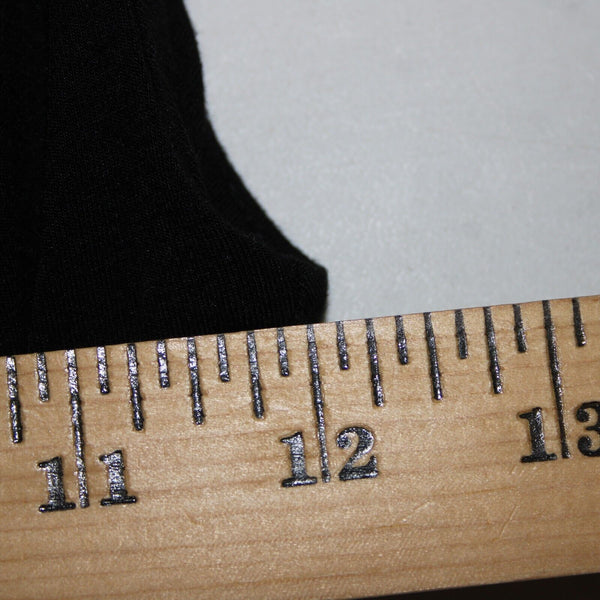 T Alexander Wang Sz L Black Sleeveless Ruched No Fabric Label Dress