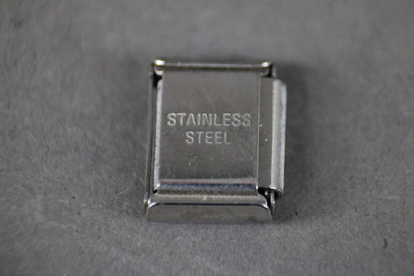 Stainless Steel Elastic Stretch Chain Link PISMO BEACH Italian Charm