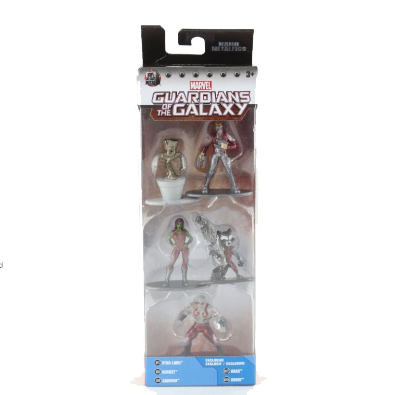 Jada  Guardians Of The Galaxy 100% Die Cast Collectible Metal Figures