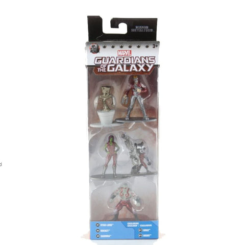 Jada  Guardians Of The Galaxy 100% Die Cast Collectible Metal Figures