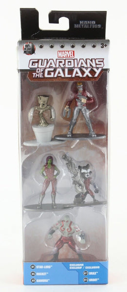 Jada  Guardians Of The Galaxy 100% Die Cast Collectible Metal Figures