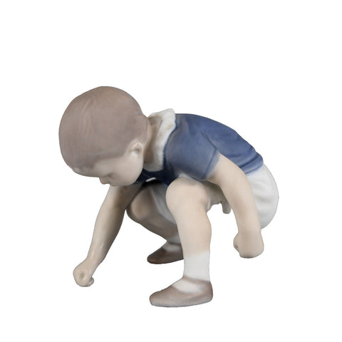 B & G Copenhagen Porcelain 1636 Dickie Boy 4.5" Figurine