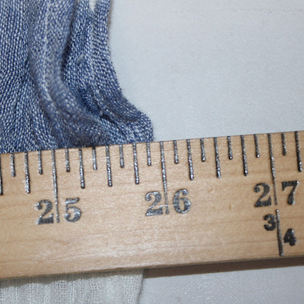 Eileen Fisher Dress NEW $248 Sz L/XL Blue White Tunic 100% Organic Linen Dress