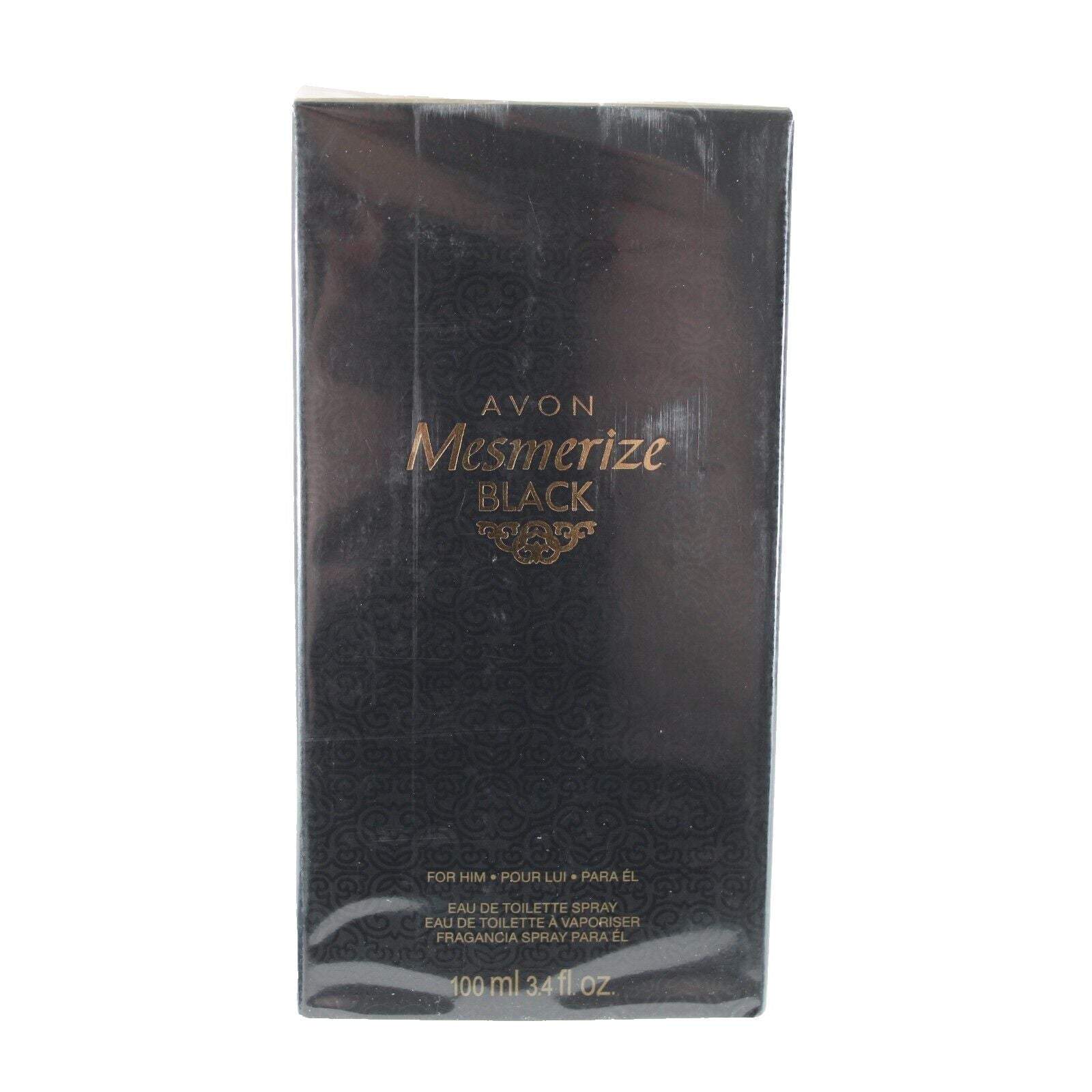 Avon NEW mesmerize Black 100ml 3.4 fl oz Eau De Toilette Spray