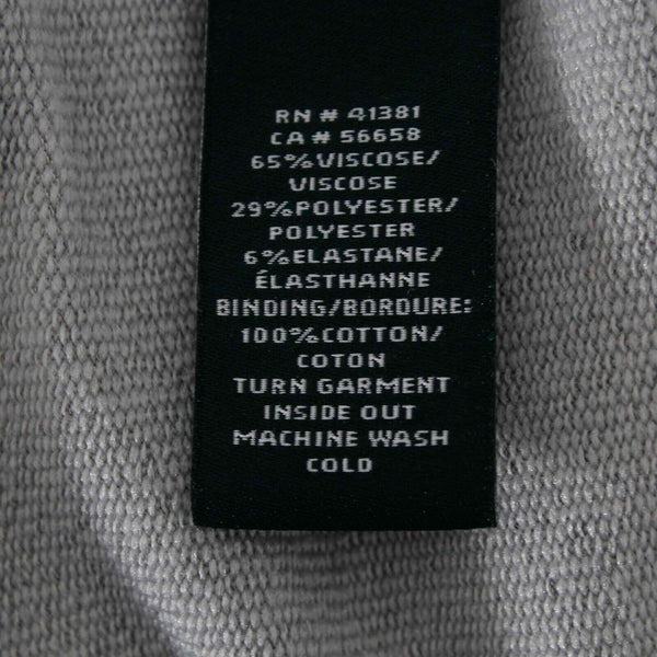 Lauren Ralph Lauren Sz L Gray Black Pockets Collared Viscose Polyester Jacket