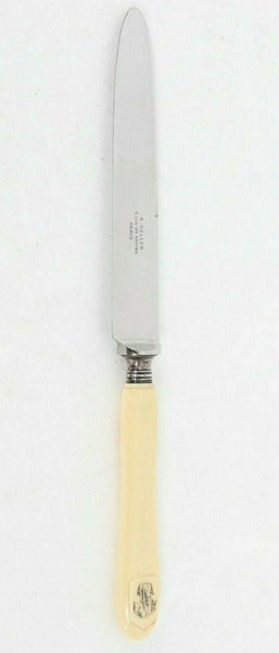 R Geller Knife Scrimshaw Collectible 8.5" Knife