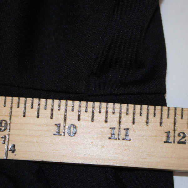 Simply Noelle Pant NEW $40 Sz L XL x 31 Black Pull On Skinny Poly Spandex Pant