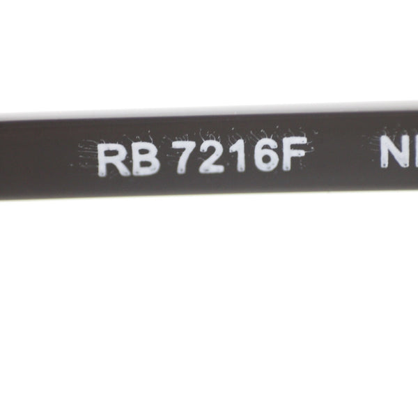 Ray Ban Frames New Club Master RB 7216F 8373 53 20 145 Black W/ Case Frames