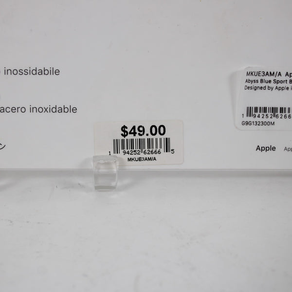 Apple Watch Band NEW $49 SEALED Abyss Blue Sport Band 41mm Watch Band