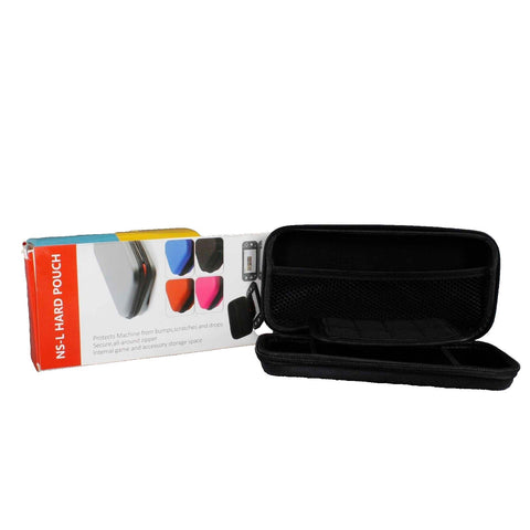 NS-L Nintendo Switch Lite Black Protects Device Pockets Hard Shell Hard Pouch