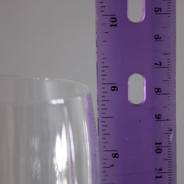 Mikasa Arctic Lights Wine Glass Clear Crystal 9" Wine Glass