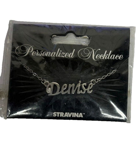 DENISE NEW Silvertone Rhinestone Accent 14.5" w 4.5" Multi Ring Ext Necklace