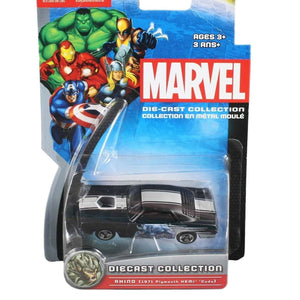 Mattel Marvel 2011 Rhino (1971 Plymouth Hemi Cuda) Die-Cast Collection