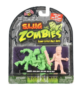 Jakks SLUG Zombies Series 3 Extra Crispy, Zero Hero, Riled Up Riley Figures