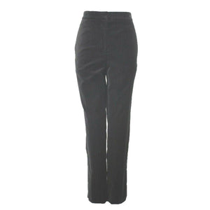 Ann Taylor NEW Sz 8 x 27.5 Black Velvet Cotton Poly Spandex Trouser Pant