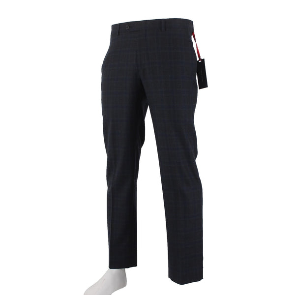 Tommy Hilfiger Pant NEW $190 Sz 33W x 30L Blue Charcoal Wool Polyester Pant