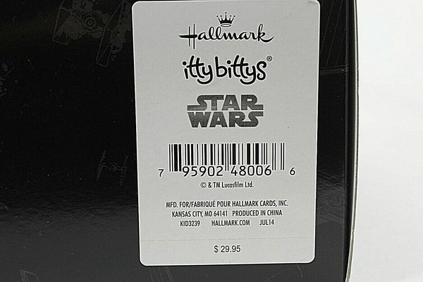 Star Wars Hallmark Itty Bittys Collector Set 4 Plush 4.5" Figures Collectible
