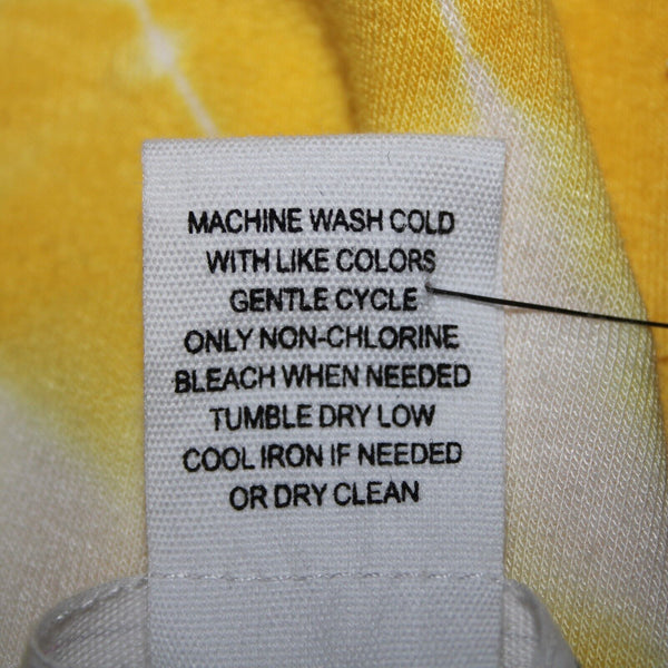 For The Republic NEW $58 Sz S Yellow White Slighty Open Back Rayon Spandex Top