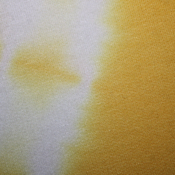 For The Republic NEW $58 Sz S Yellow White Slighty Open Back Rayon Spandex Top