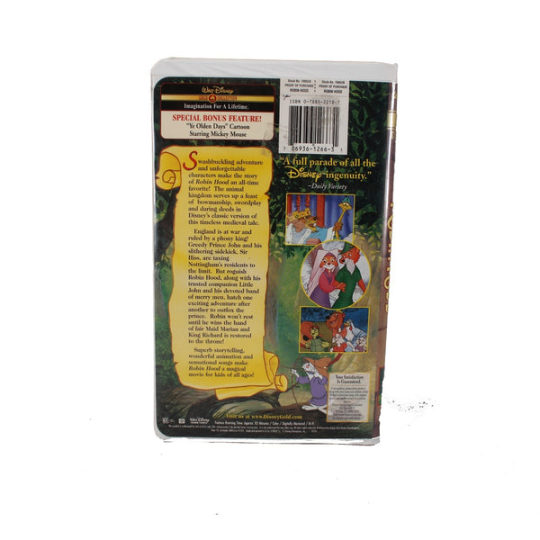 Disney VHS Gold Collection Classic Robin Hood VHS
