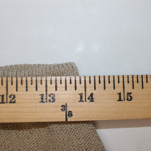 Steve Fabrikant Skirt Neiman Marcus Sz S Tan Santana Knit Wool Rayon Skirt