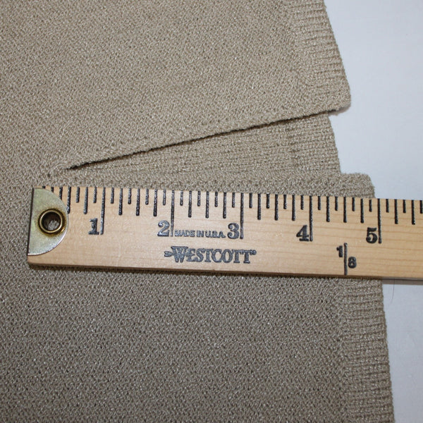 Steve Fabrikant Skirt Neiman Marcus Sz S Tan Santana Knit Wool Rayon Skirt