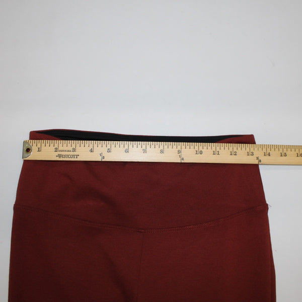 Alexander Jordan Sz S x 27 Rust Brown Pull On Tummy Control Rayon Legging Pant