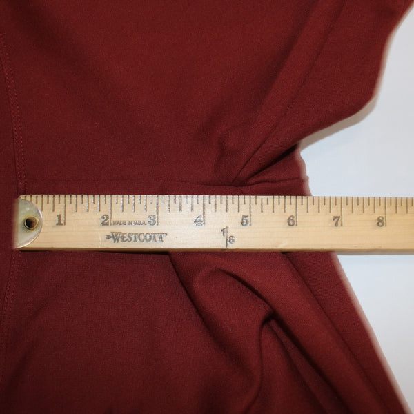 Alexander Jordan Sz S x 27 Rust Brown Pull On Tummy Control Rayon Legging Pant