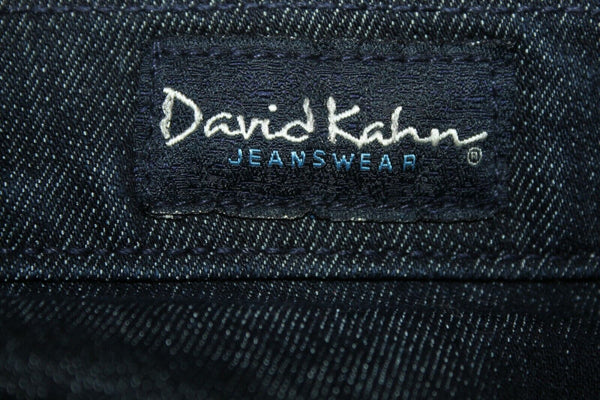 David Kahn NEW $168 Sz 8P x 29 Dark Wash Denim 5 Pocket Designer Jeans