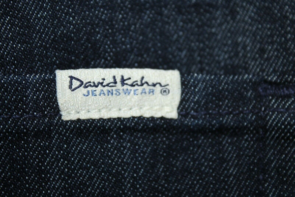 David Kahn NEW $168 Sz 8P x 29 Dark Wash Denim 5 Pocket Designer Jeans