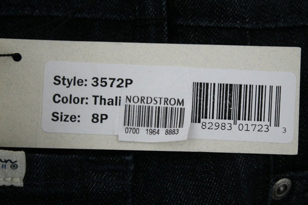 David Kahn NEW $168 Sz 8P x 29 Dark Wash Denim 5 Pocket Designer Jeans