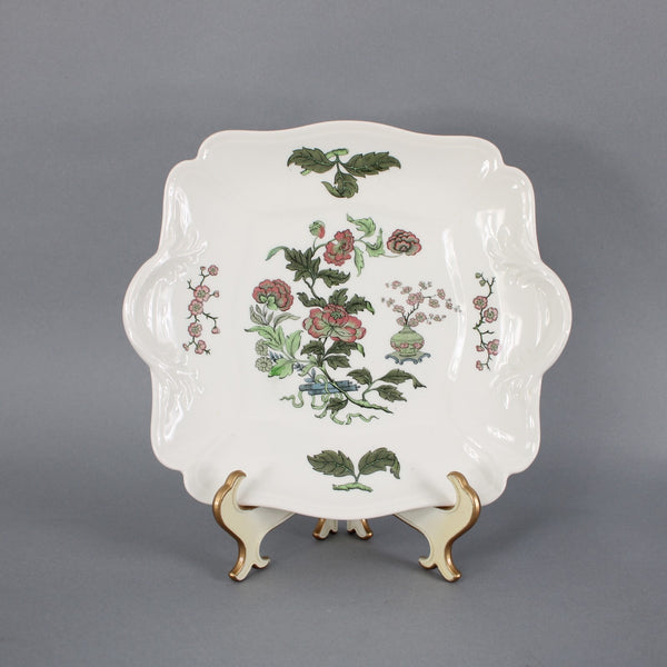 Mandarin 10" Plate Wedgwood Barlaston White Multi Floral Queens Shape 10" Plate