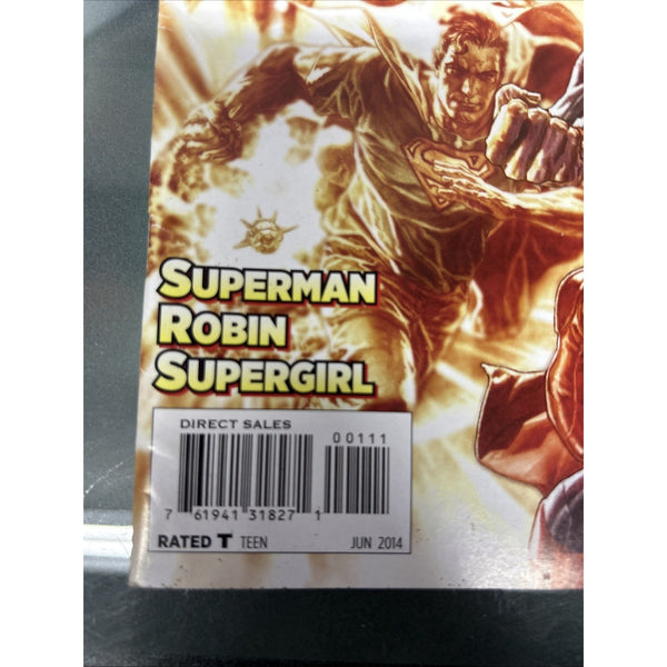 Dc Comics Secret Origins #1 Superman Robin Supergirl Comic Book