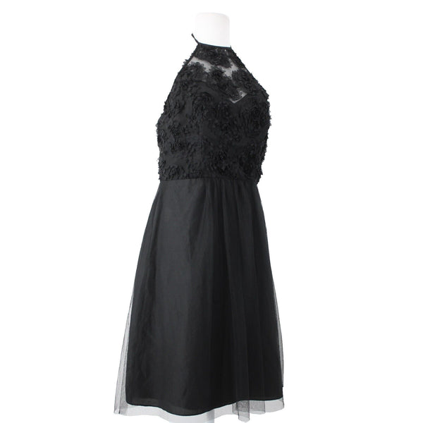 Alfred Angelo NEW $210 Disney Fairy Tale Weddings Sz 8 Black Poly Cotton Dress
