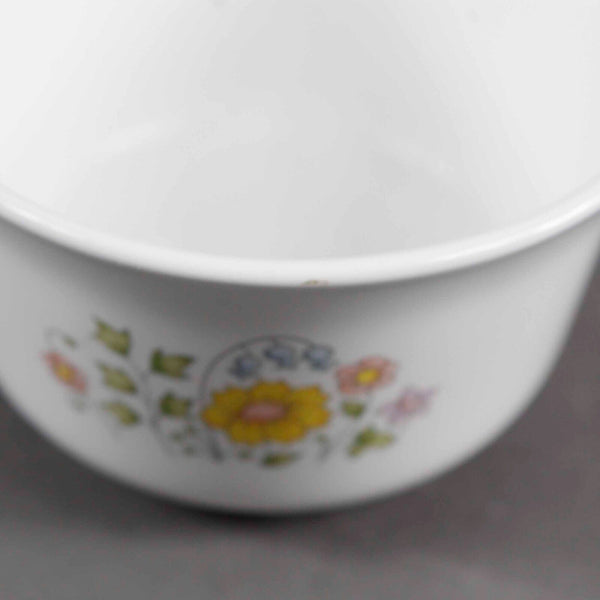 Corelle by Corning White Multi Floral Corning NH USA Bake Only Small Ramekin